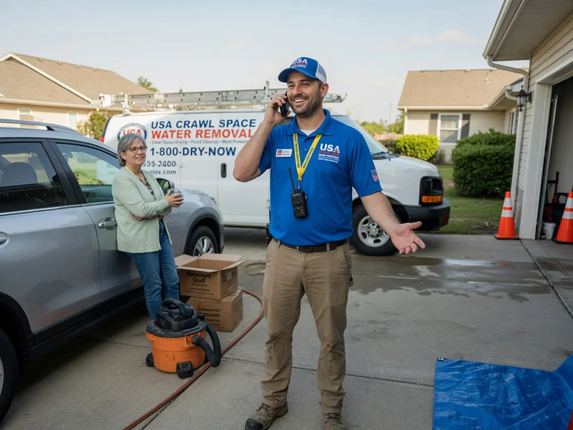 Crawl Space Water Removal Darragh, PA FAQs